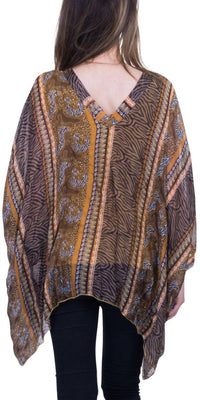 Gigi Moda - Seta Vee Tribal Kaftan Top