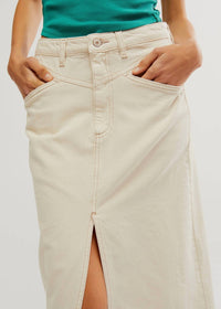 Free People - Come As You Are Denim Maxi Skirt