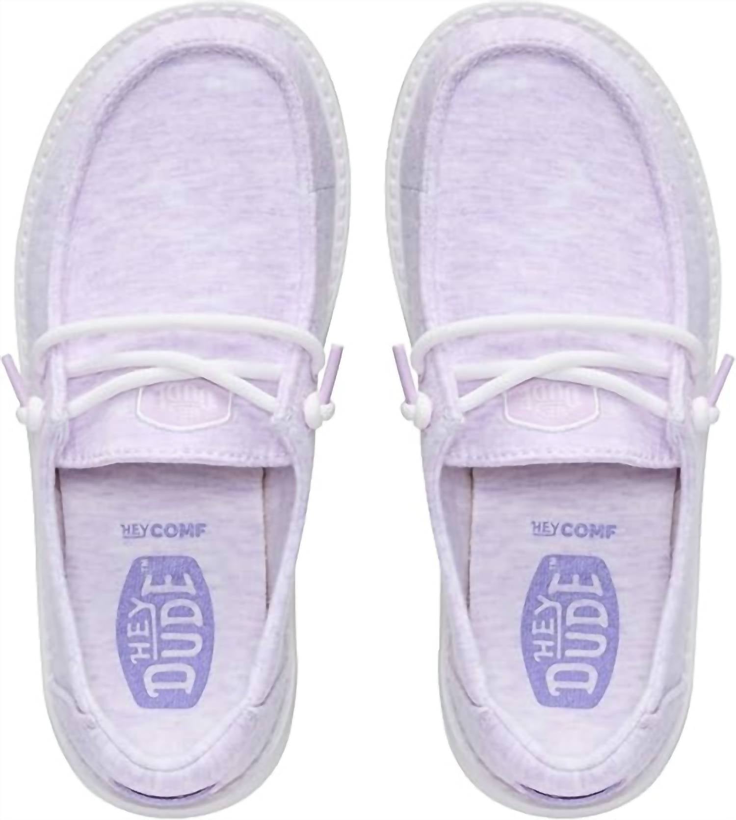 Hey Dude - Youth Wendy Y Stretch Jersey Casual Shoe