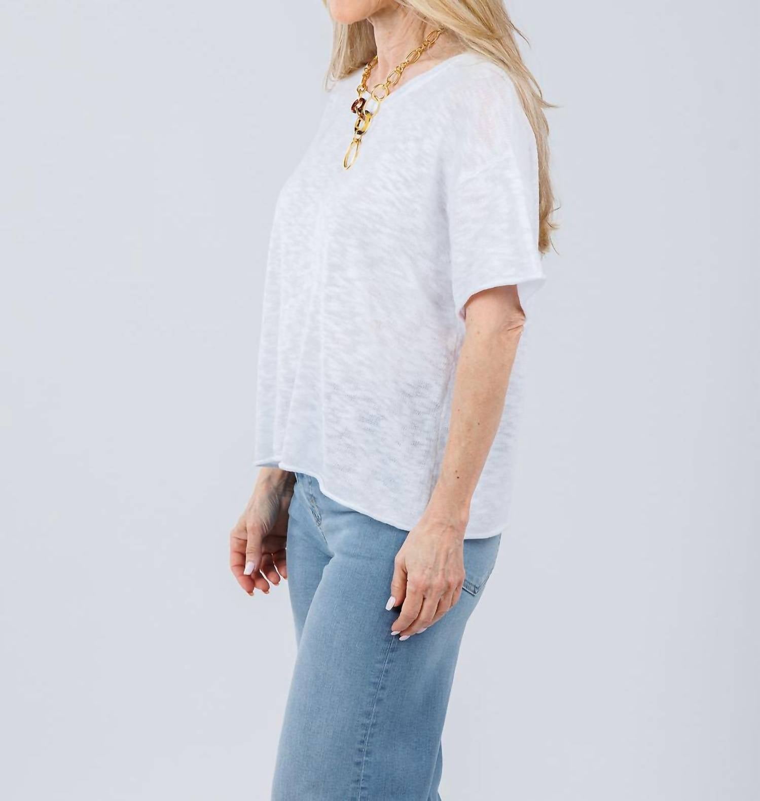 J. Society - Short Sleeve Boxy Tee