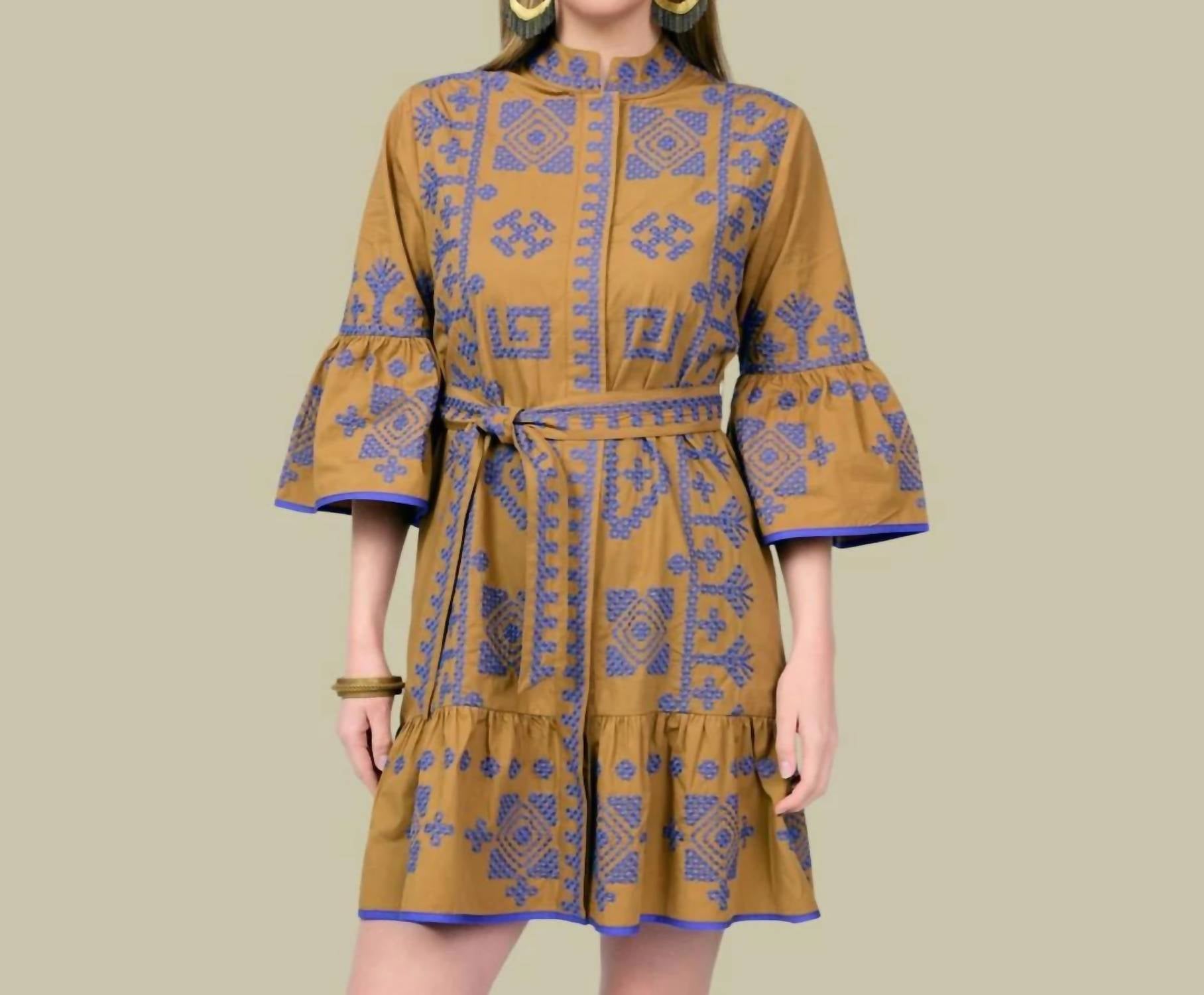 Uncle Frank - The Seraphina Embroidered Dress