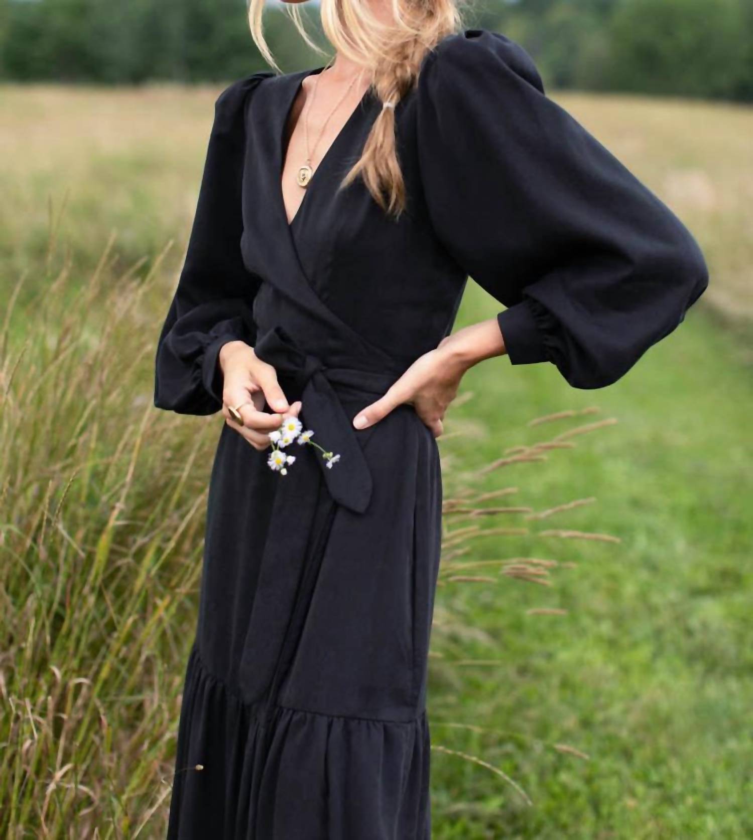 Emerson Fry - Tencel Wrap Dress