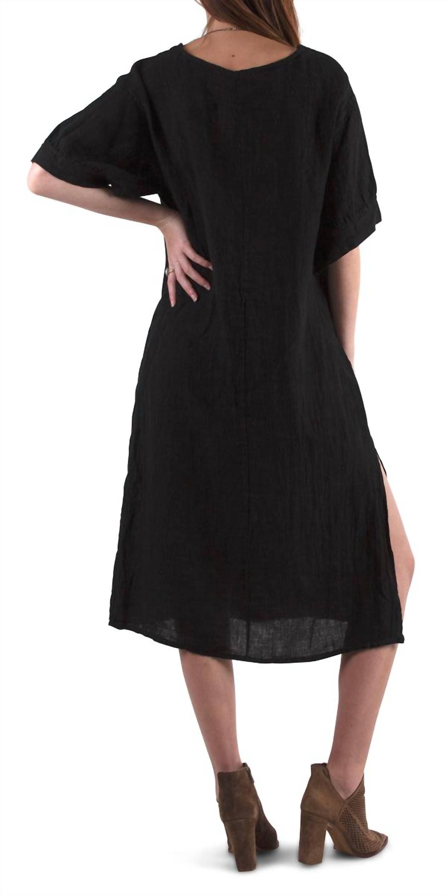 Gigi Moda - Matera Linen Midi Dress