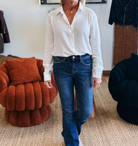 Supreme Fashion - The Clarity Shirt Button Down Loose Blouse
