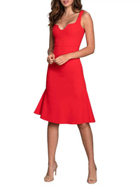 Dress The Population - Sammie Fit & Flare Silouette Dress