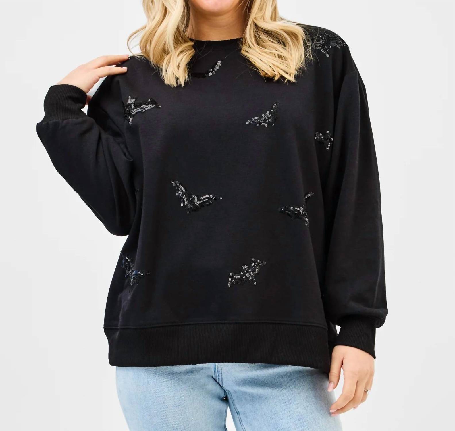 Mary Square - Little Bit Batty Pullover