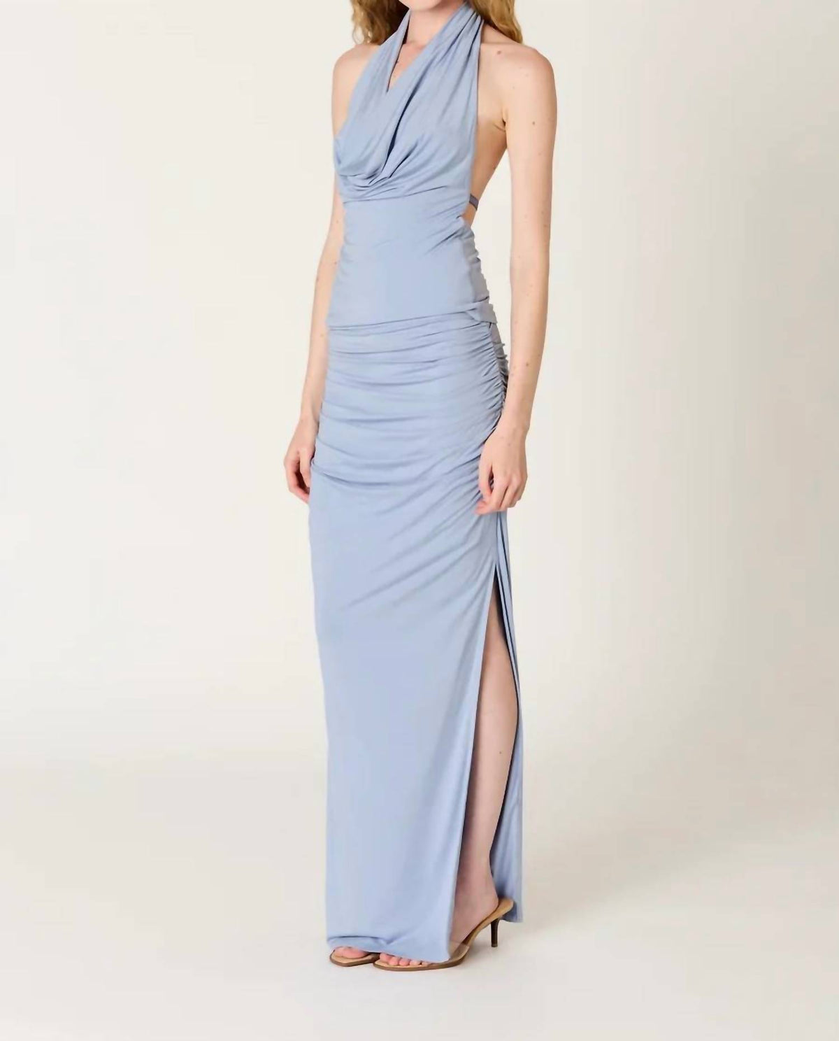 Nia - Selena Ruched Maxi Skirt