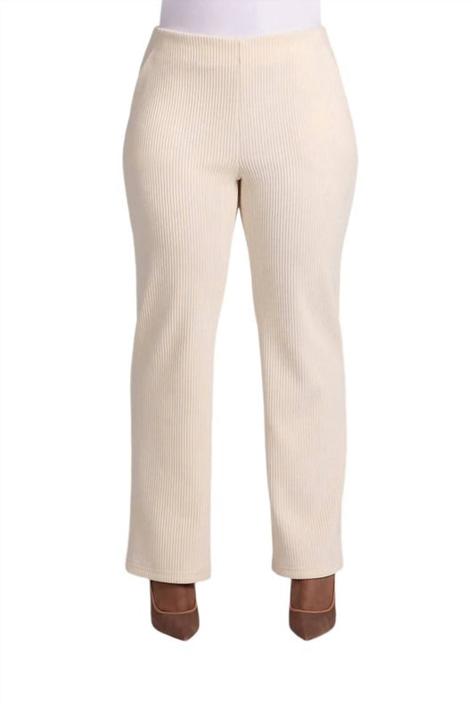 Sympli - WOMEN'S PULL ON CHENILLE PANT