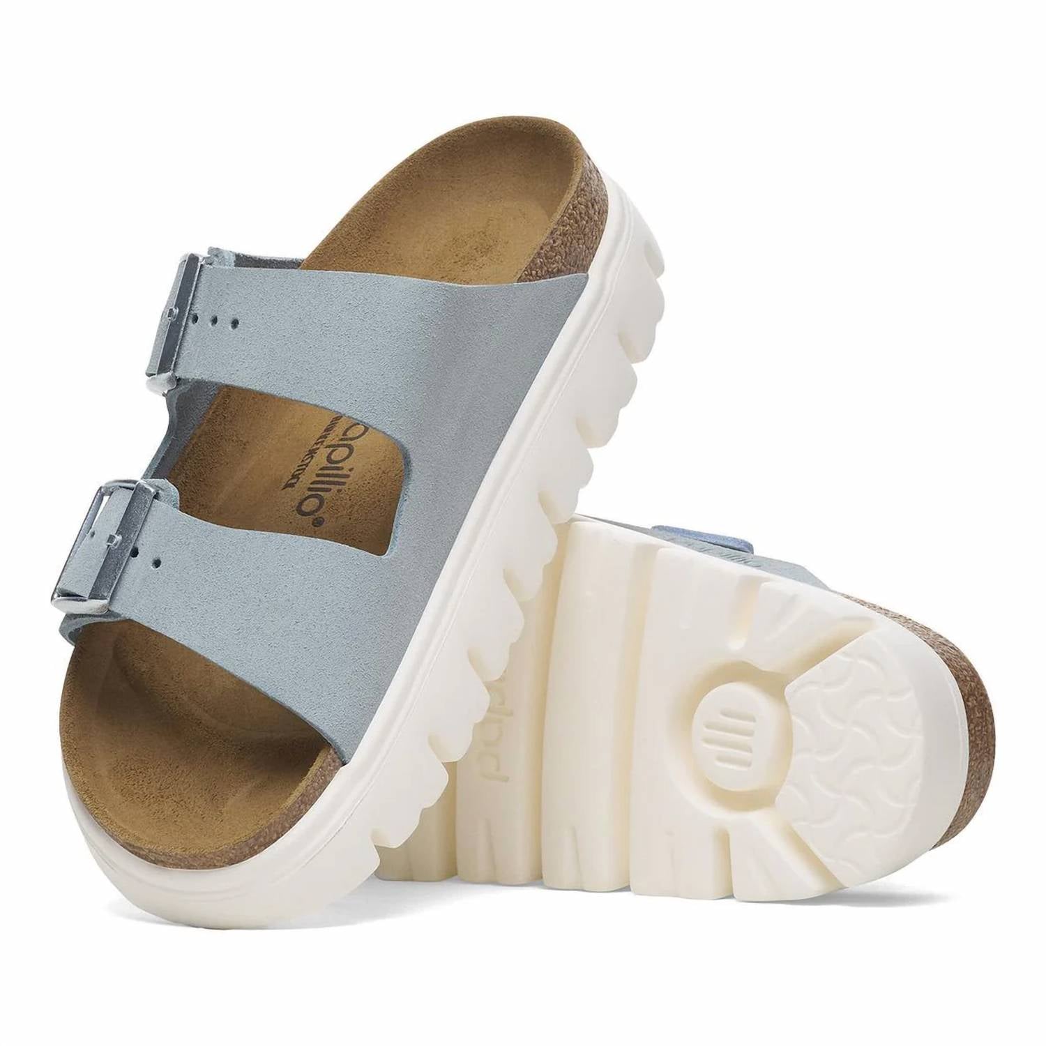 Birkenstock - Women's Arizona Chunky Suede Leather Sandals