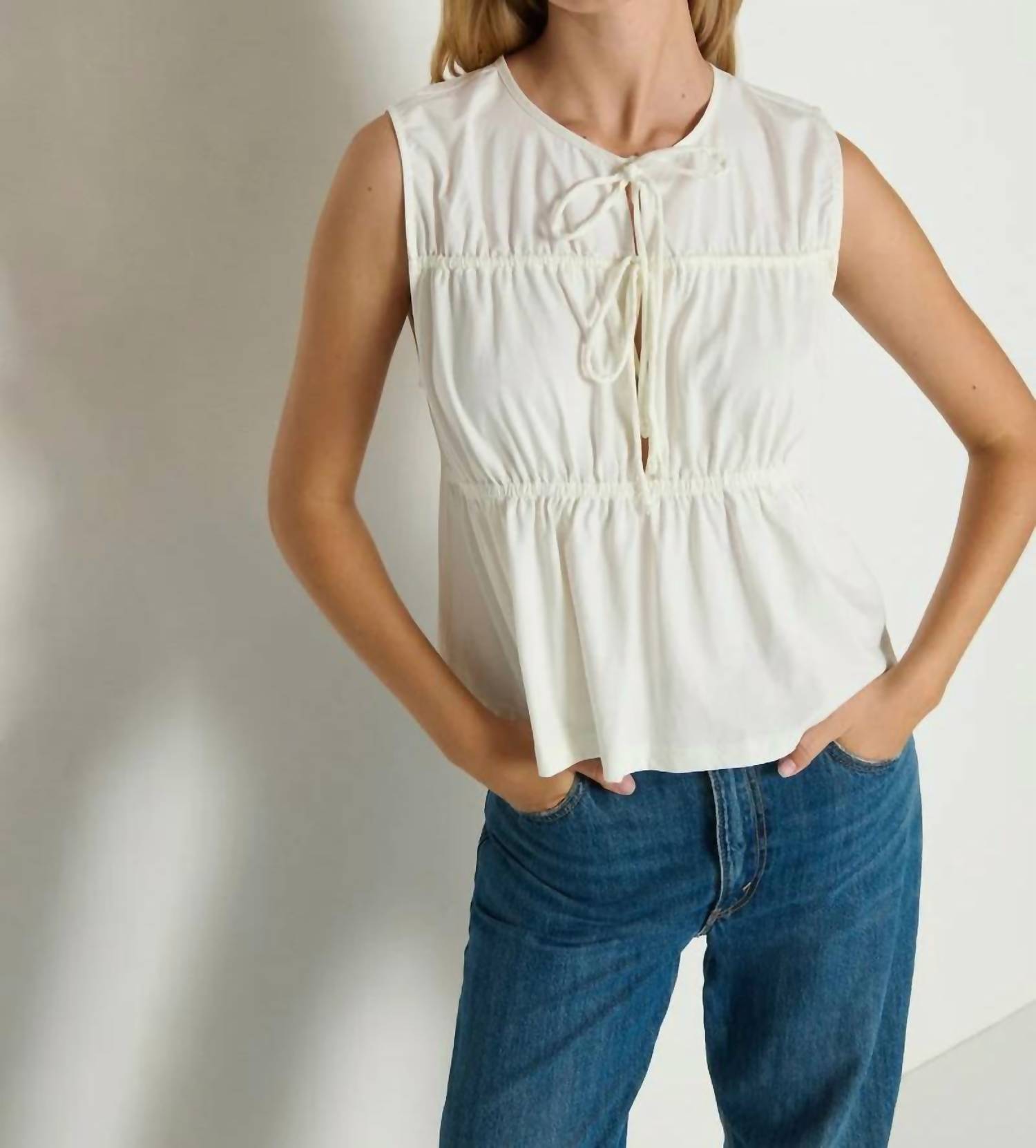 Nation Ltd - Lacie Ruching Top