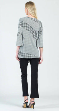 Clara Sunwoo - Side Gathered Drape Hem Tunic
