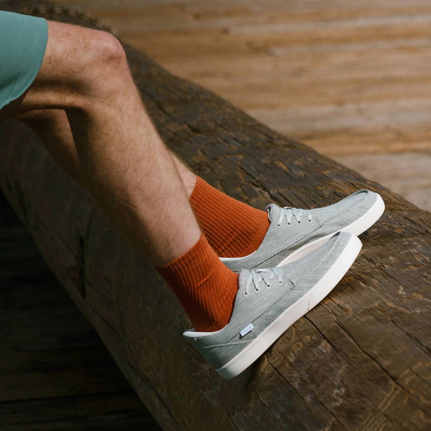 kizik Men's Porto Sneaker in alloy heather - men's sneaker - view 5