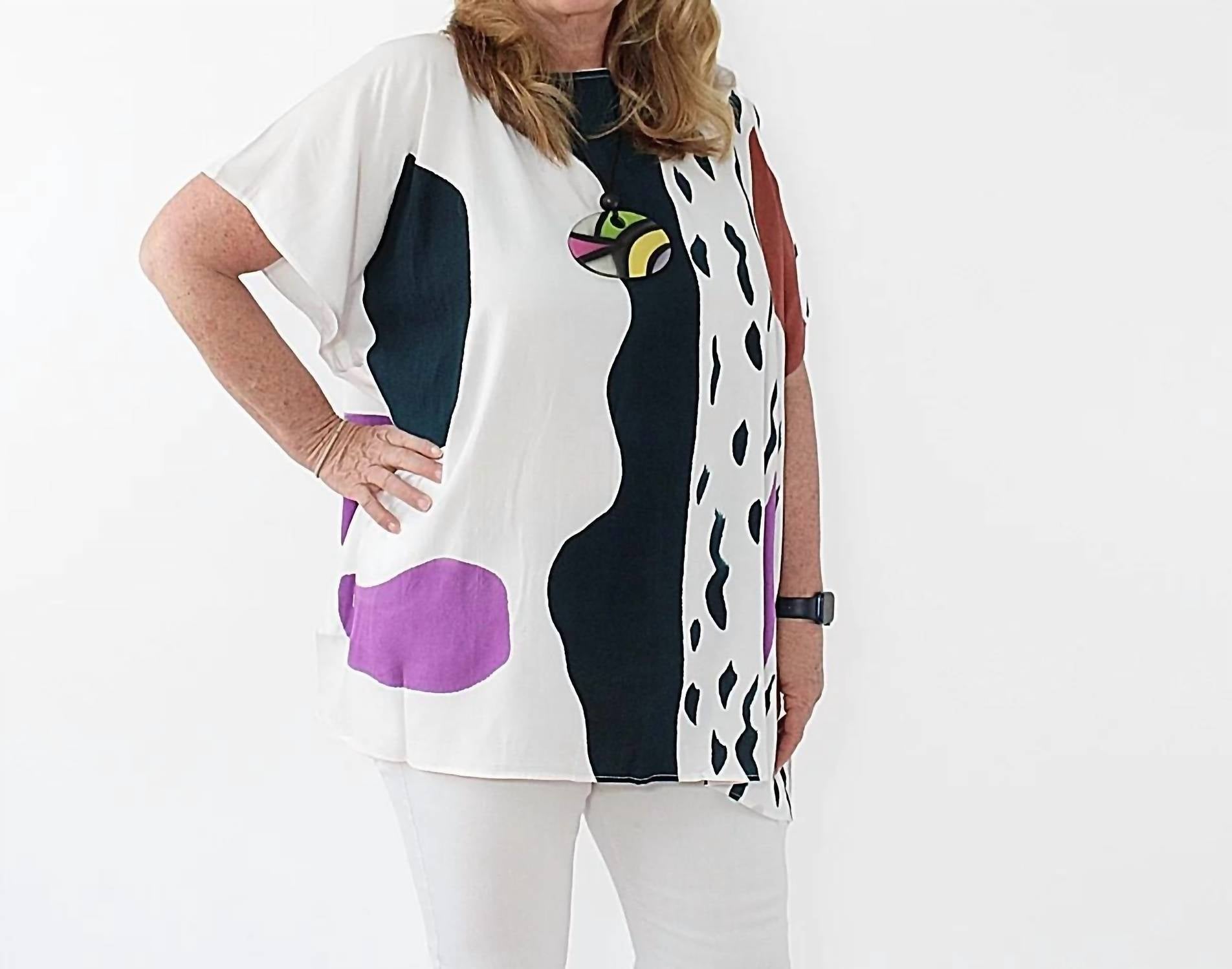Sylca Designs - Short Sleeve Blouse