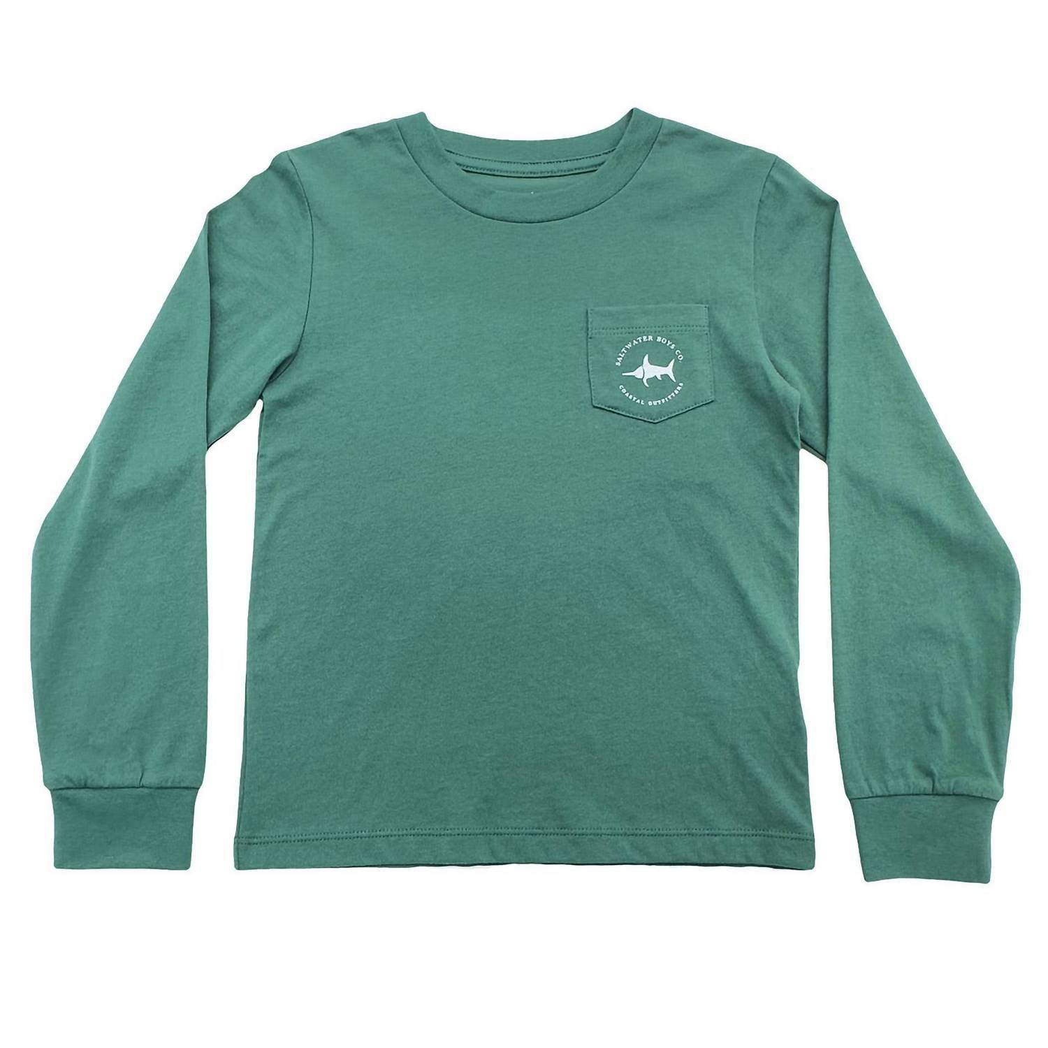 Saltwater Boys Co. - Boys Turkey Long Sleeve Graphic Tee