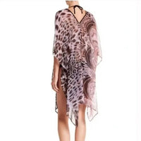 La Florentina - Cheetah Semi Sheer Cover Up