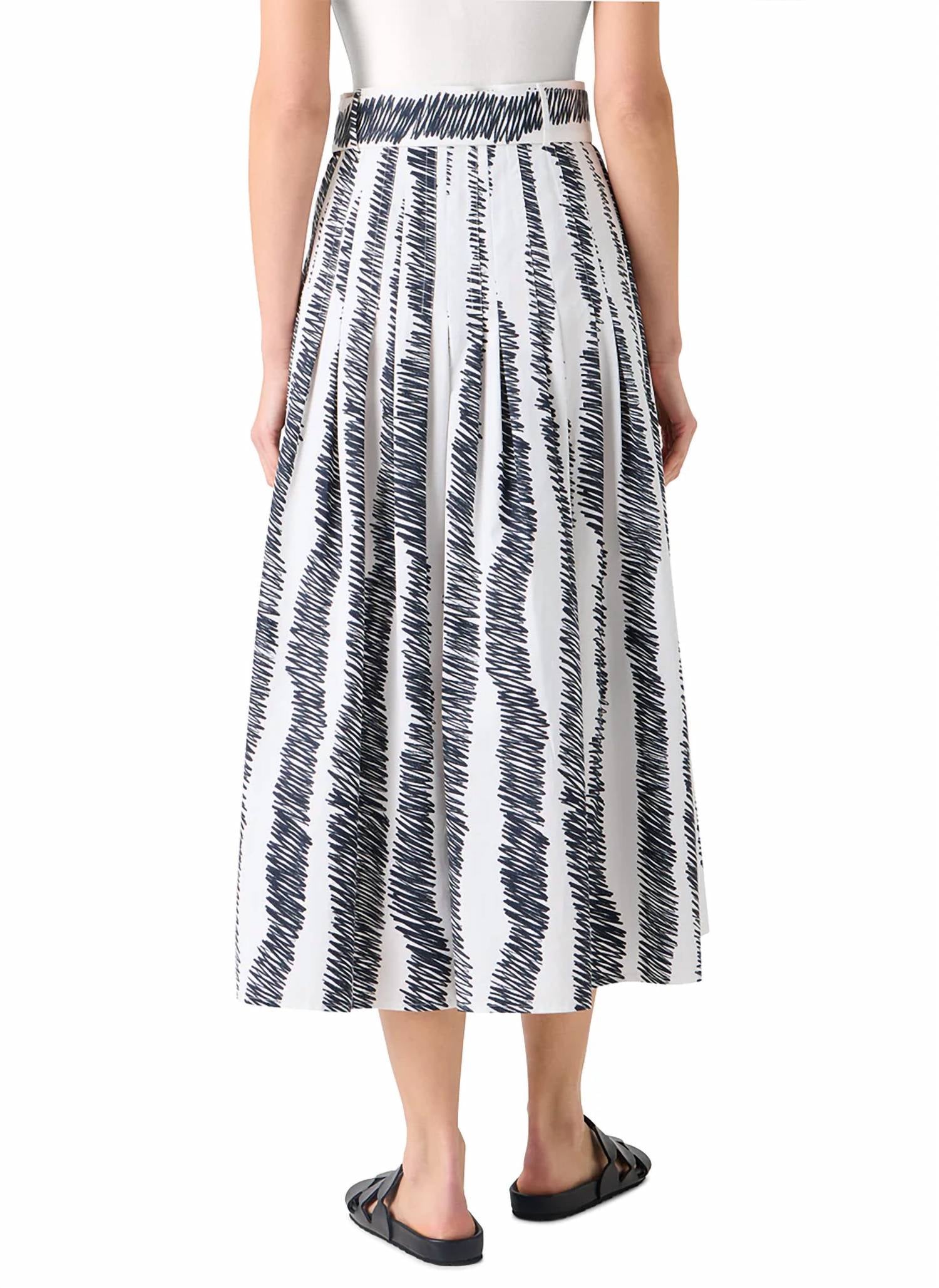 Akris Punto - Cotton Poplin Midi Skirt