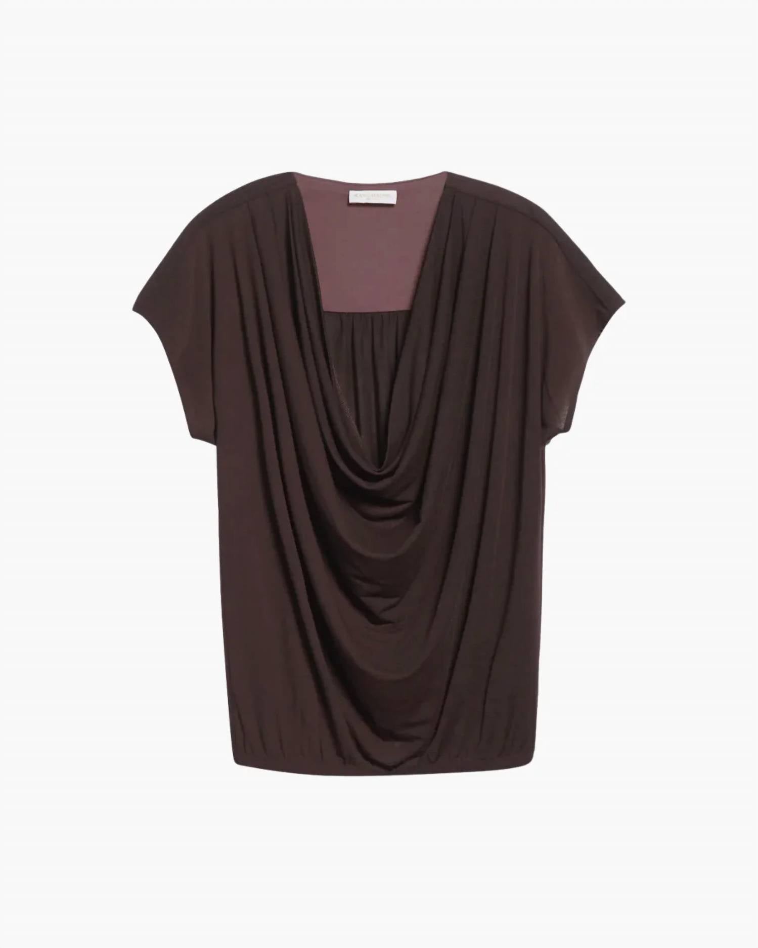 Ramy Brook - Dorothy Knit Cowl Neck Top