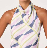 Astr - Bristol Draped Halter Top