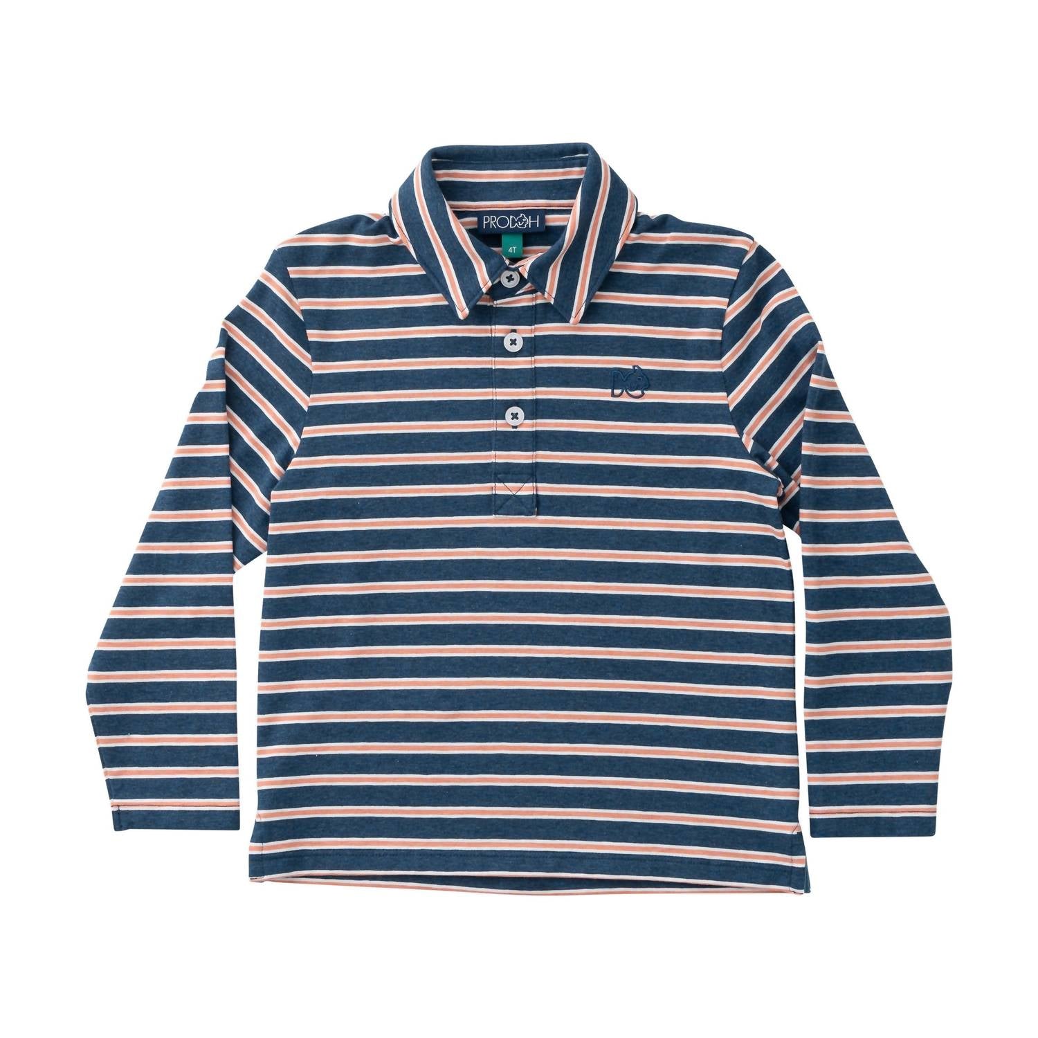 Prodoh - Boy's Long Sleeve Too Cool For School Polo