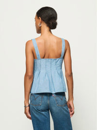 Nation Ltd - Women's Dove Pleated Tank Top