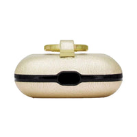 Saint Laurent - Women's Metallic Leather Airpods Pro Case