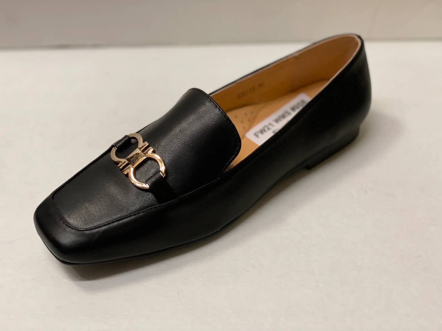 Ralph Miguel - Women's Sadie High Front Ferragamo Buckle Slip Ons