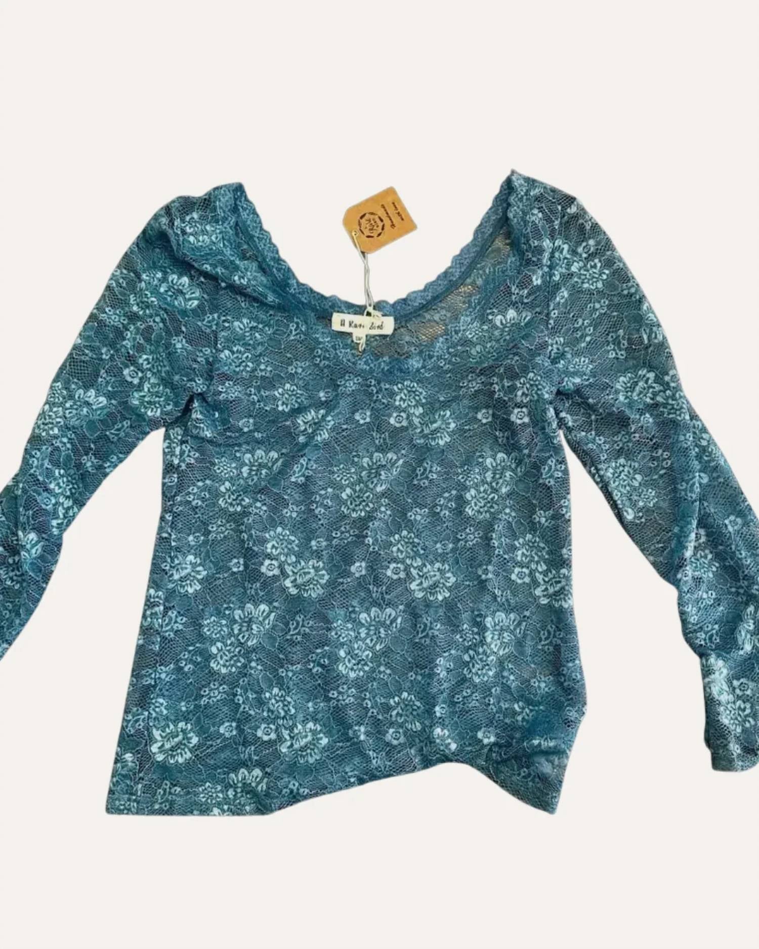 A Rare Bird - Women's Lace Vintage Layer Shirt