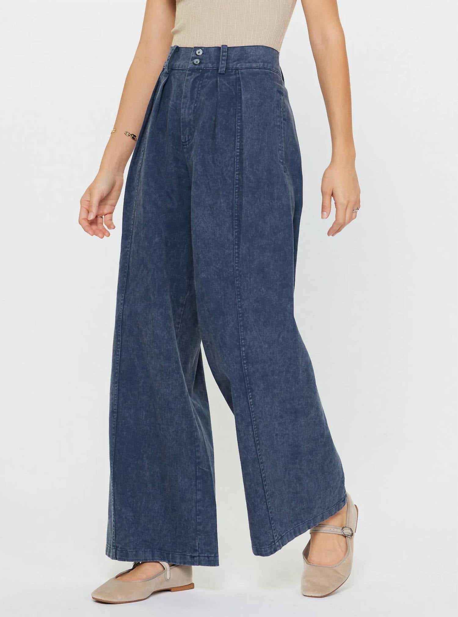 Current Air - Denim Wide Pants