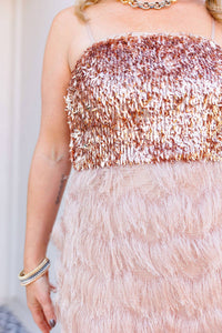 Ciebon - Dreams Sequin Fringe Dress