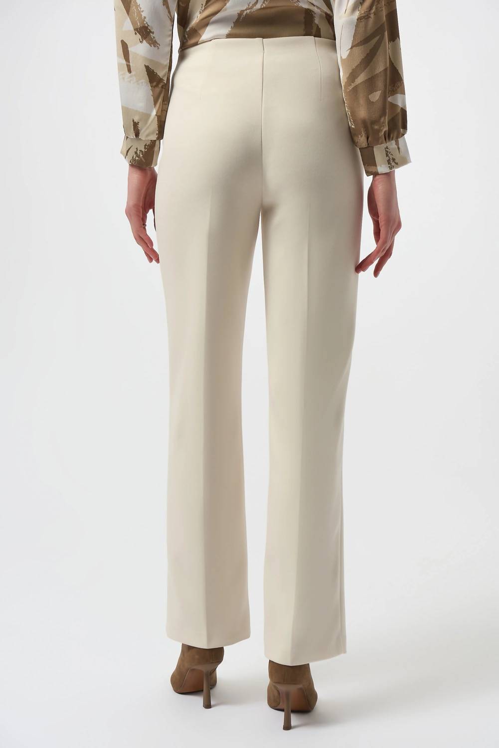 Joseph Ribkoff - Chain Detail Pull On Straight Leg Pants