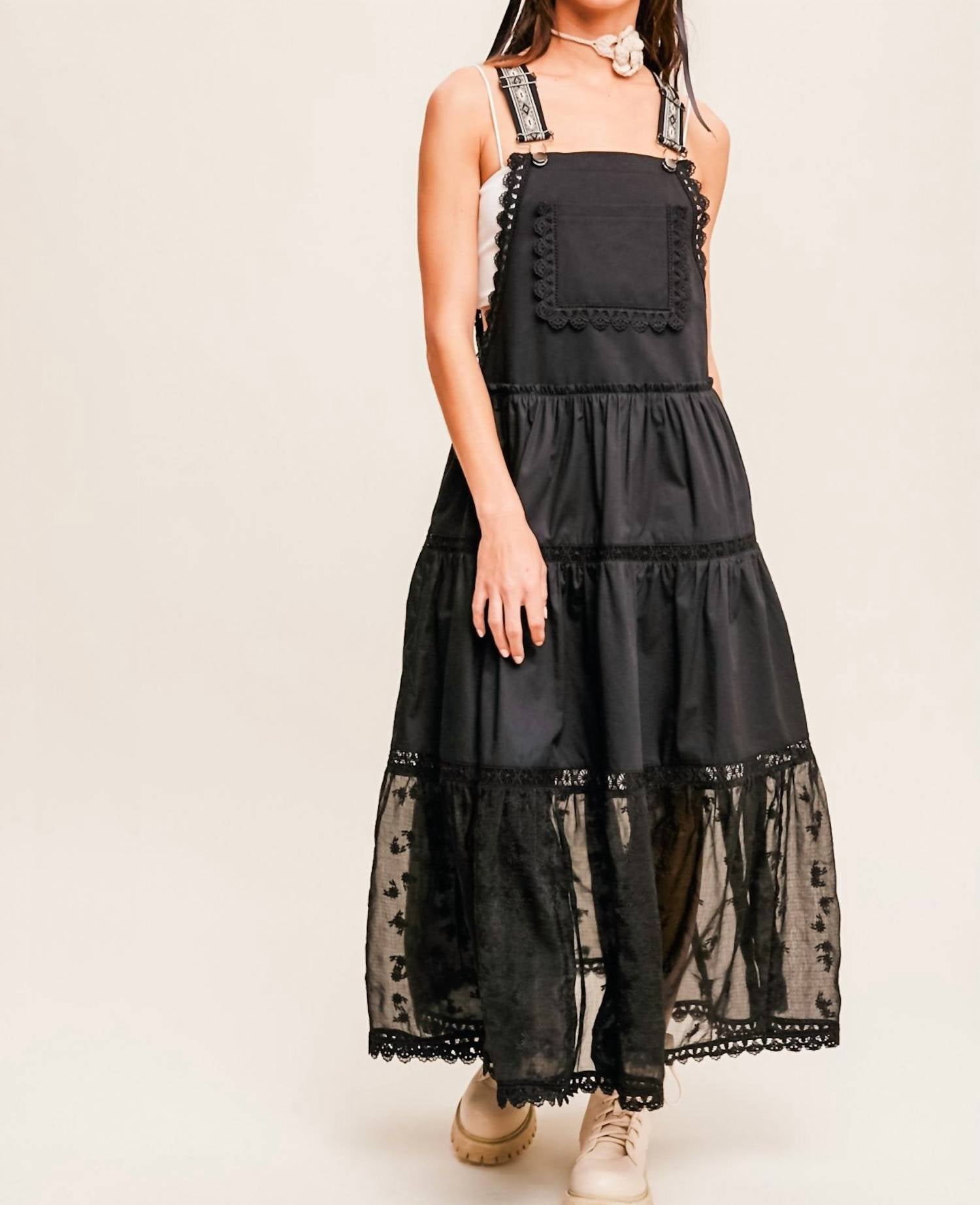 In-Loom - Ashlyn Overall Maxi Dress