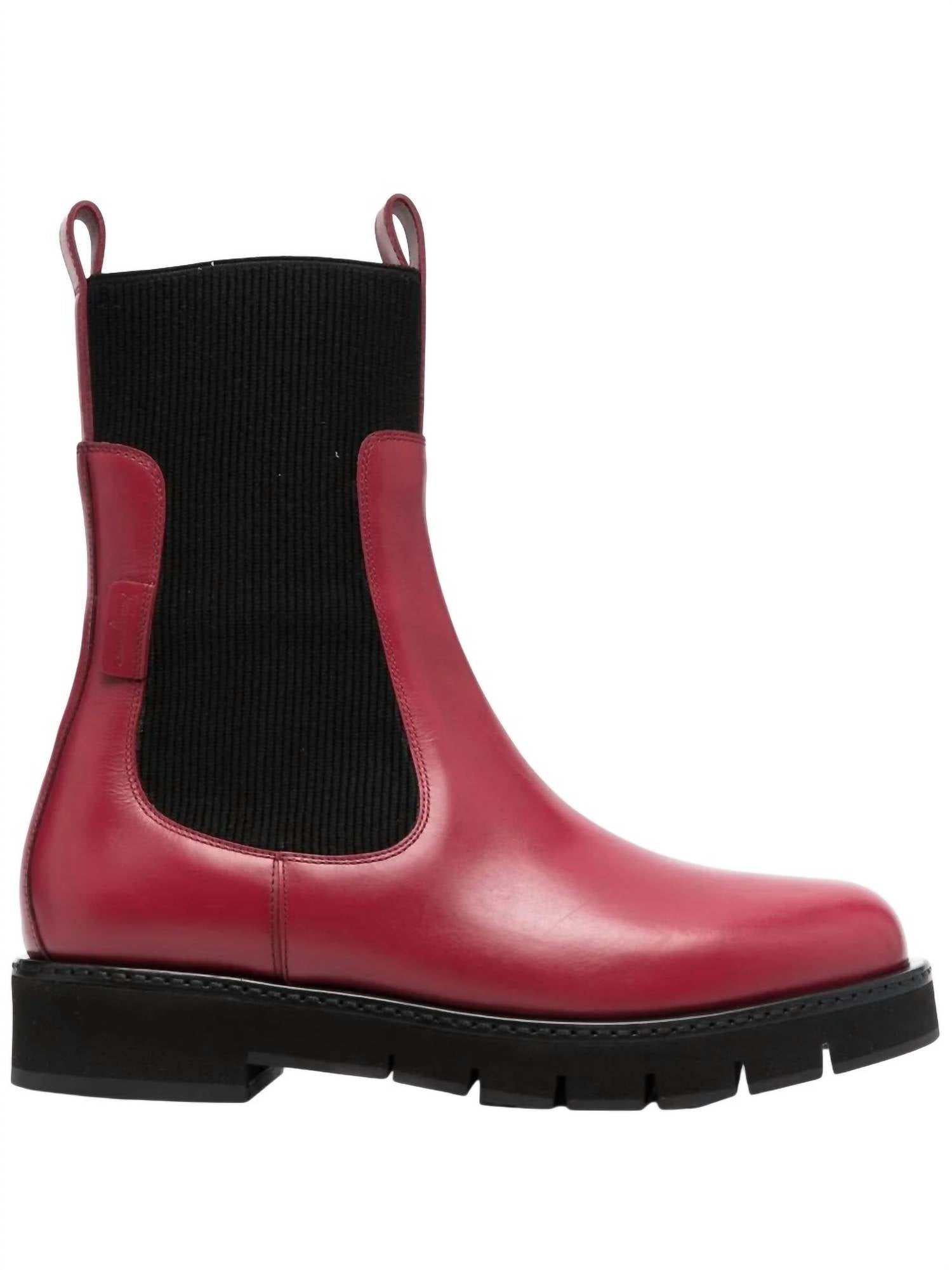 Salvatore Ferragamo - Women's Ribbed Chelsea Boots