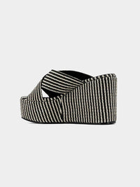 Shu Shop - Women's Ludovica Woven Platform Wedge Sandal
