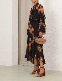 Zimmermann - Hypnotic Asymmetric Midi Skirt
