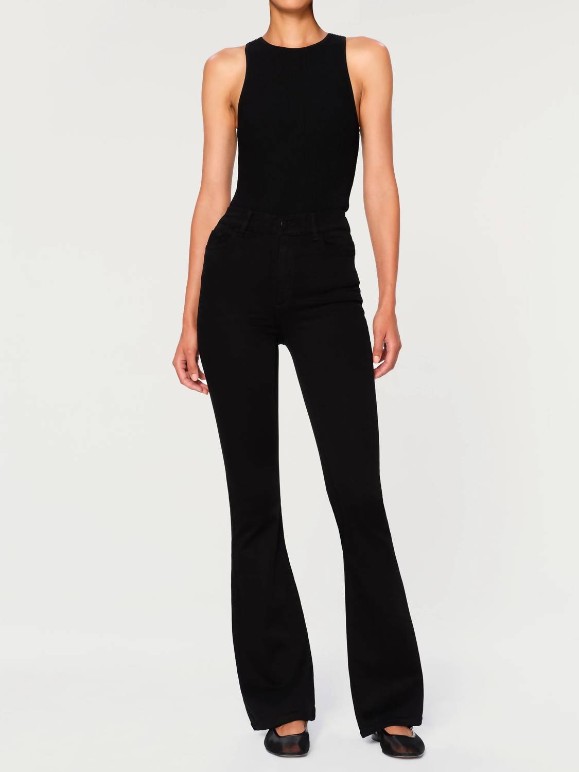 DL1961 - Women's Bridget Bootcut High Rise Jeans in hail - women's jeans