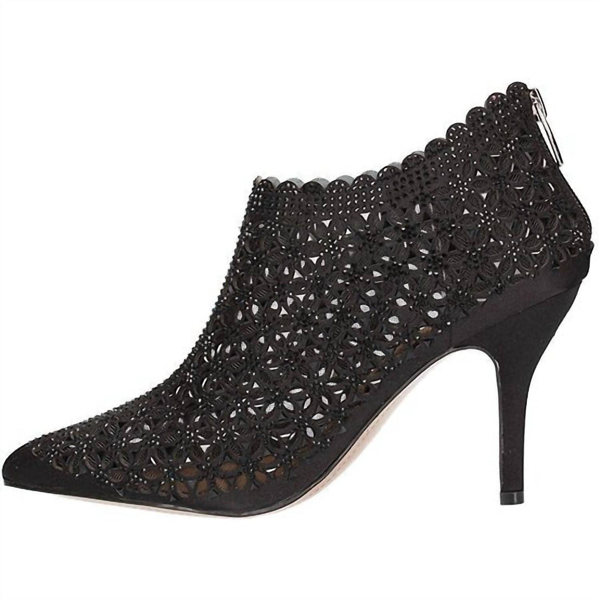 J. Renee - Women's Nishita Rhinestone Shootie Ankle Boots