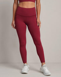 RHONE Revive 7/8 Pocket Legging in cranberry - women's pants
