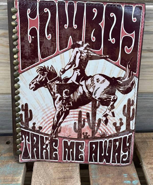 Keep It Gypsy - Cowboy Leather Notebook