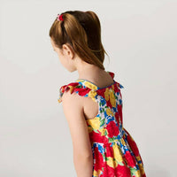 Posh Peanut - Girls Valentina Bamboo Challis Button-down Dress