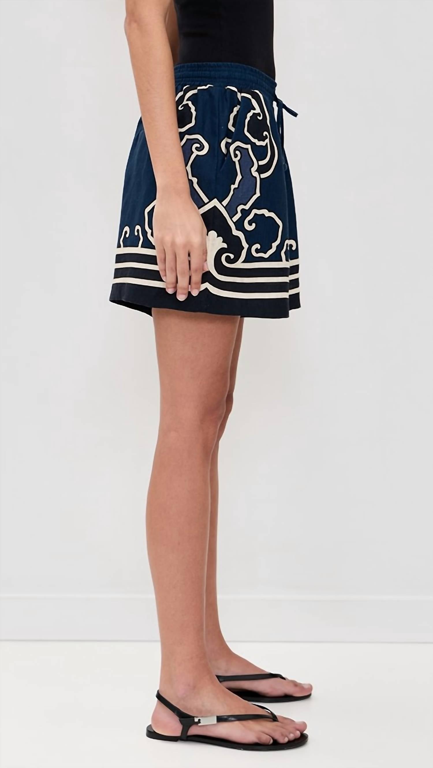 Sea - Blaise Print Shorts