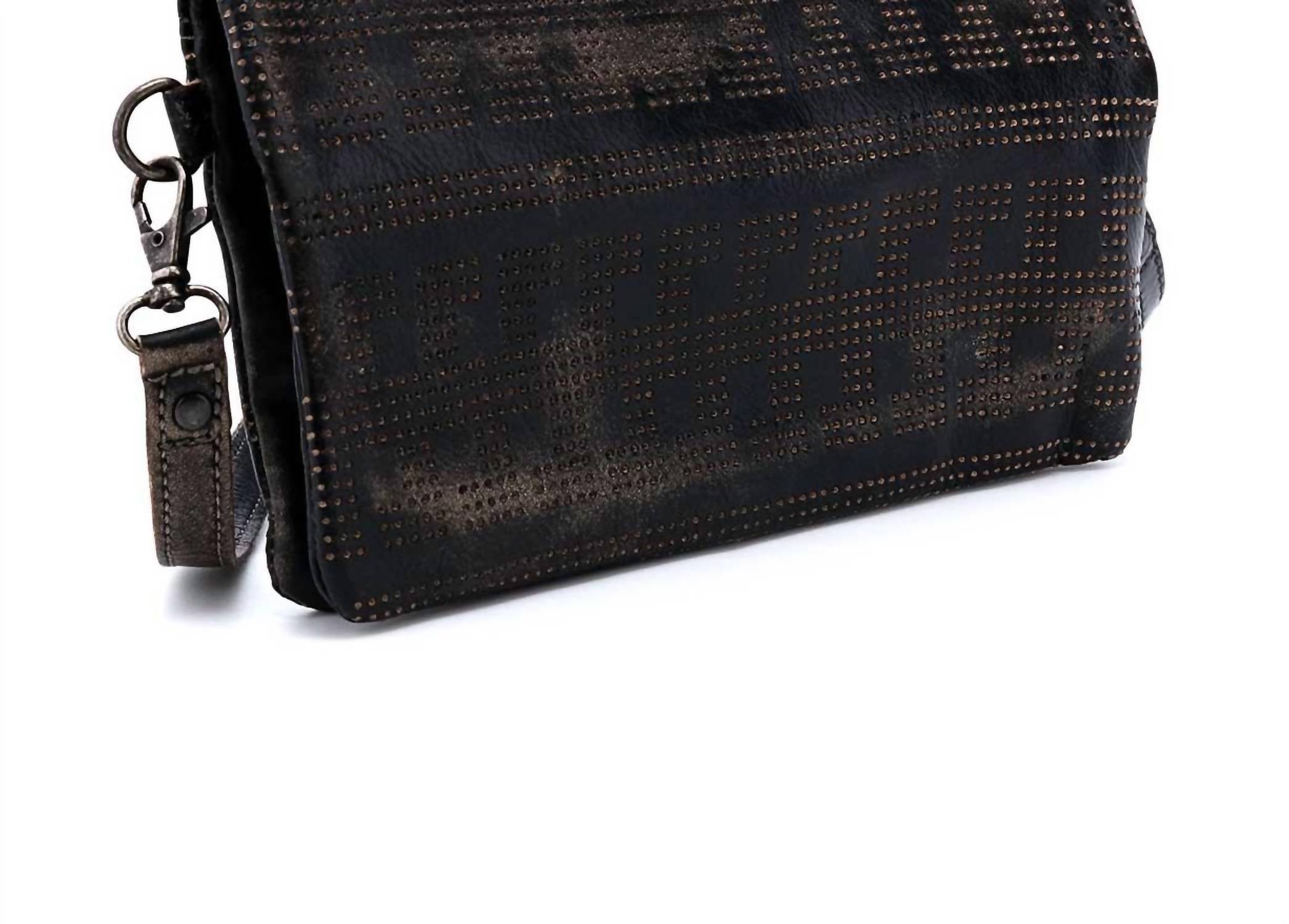 BEDSTU Bayshore Bag in black hand wash - women's bag - detail view