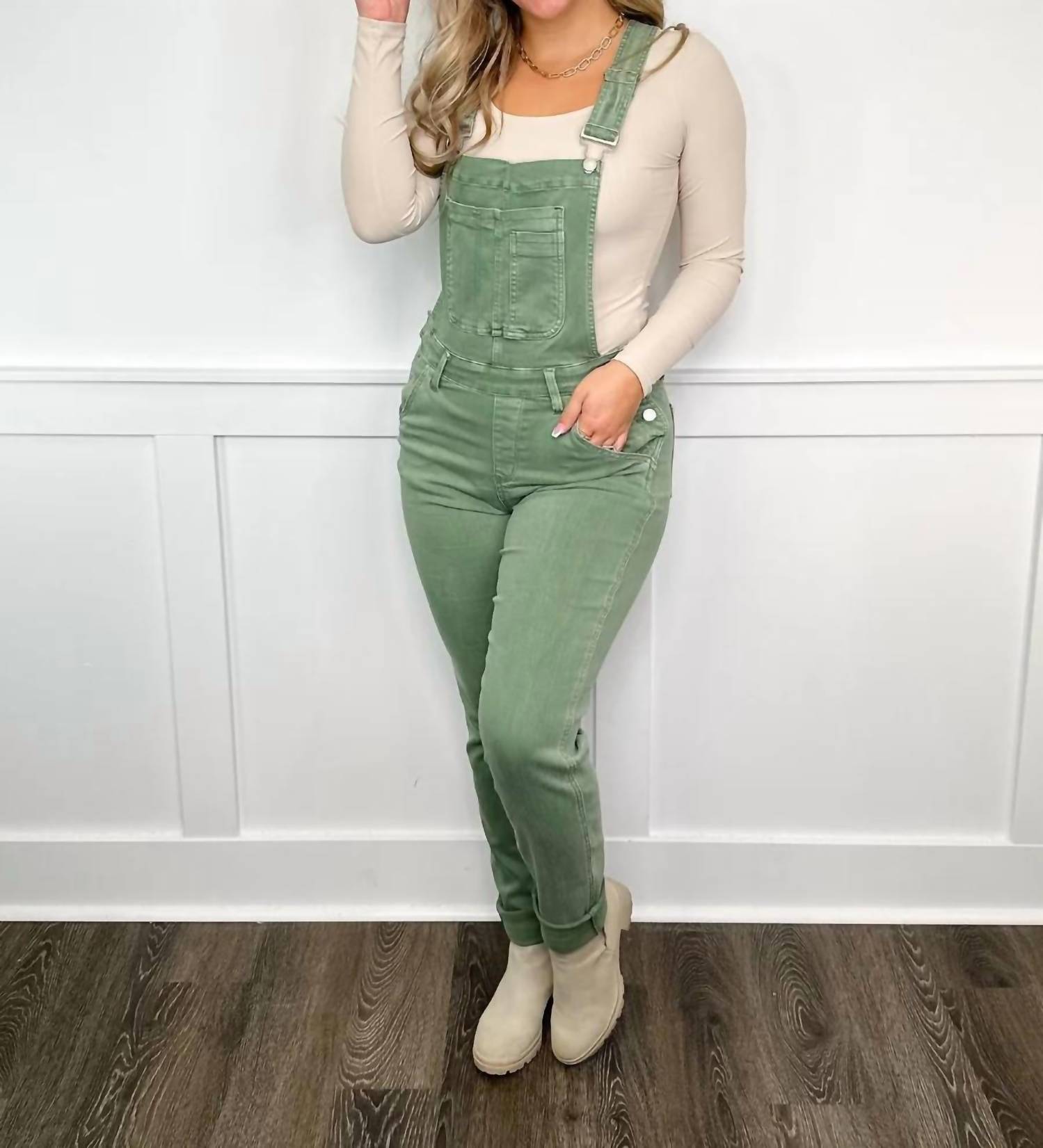 Judy Blue - Joanna Boyfriend Overalls