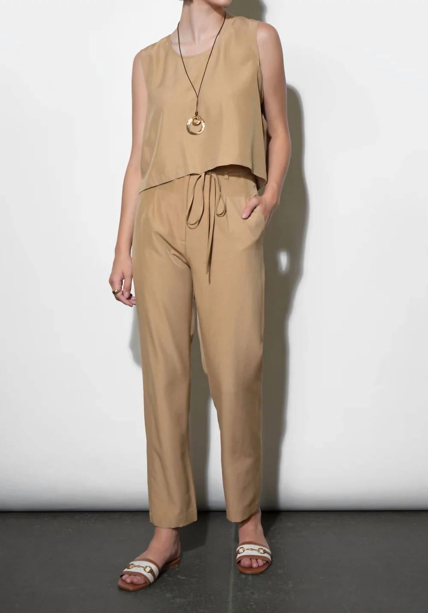Greylin - Alice Tie Belt Pants