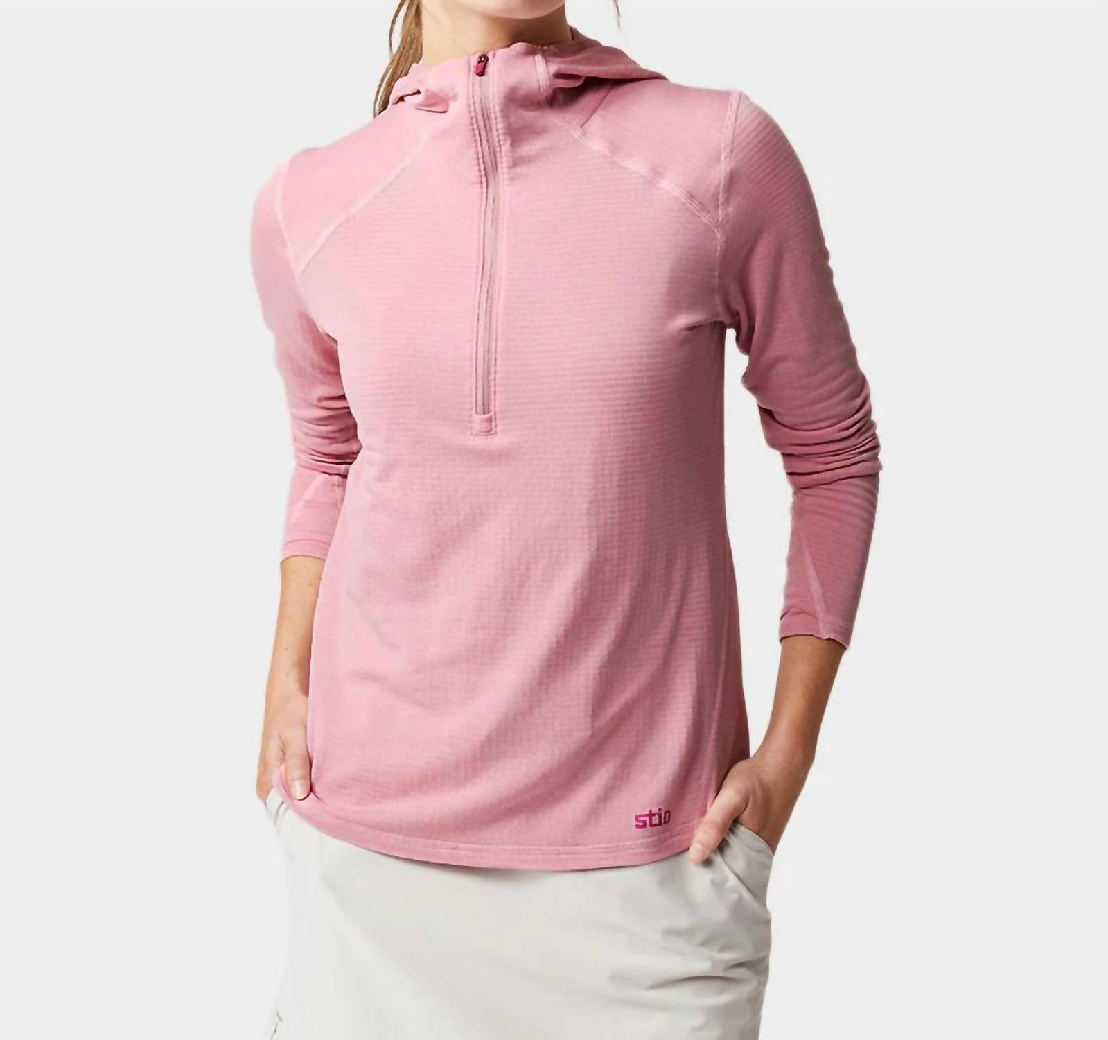 Stio - Trax Power Grid Half Zip Hoodie
