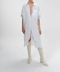 Lanthropy - Island Linen Midi Dress