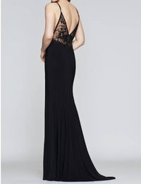 Faviana - Beaded Top Gown