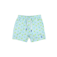 Blue Quail Clothing Co. - Boy's Palm Leaves Swim Trunk