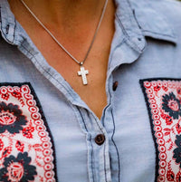 Montana Silversmiths - Timeless Devotion Cross Necklace