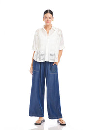 Fifteen Twenty - Alisa Eyelet Top