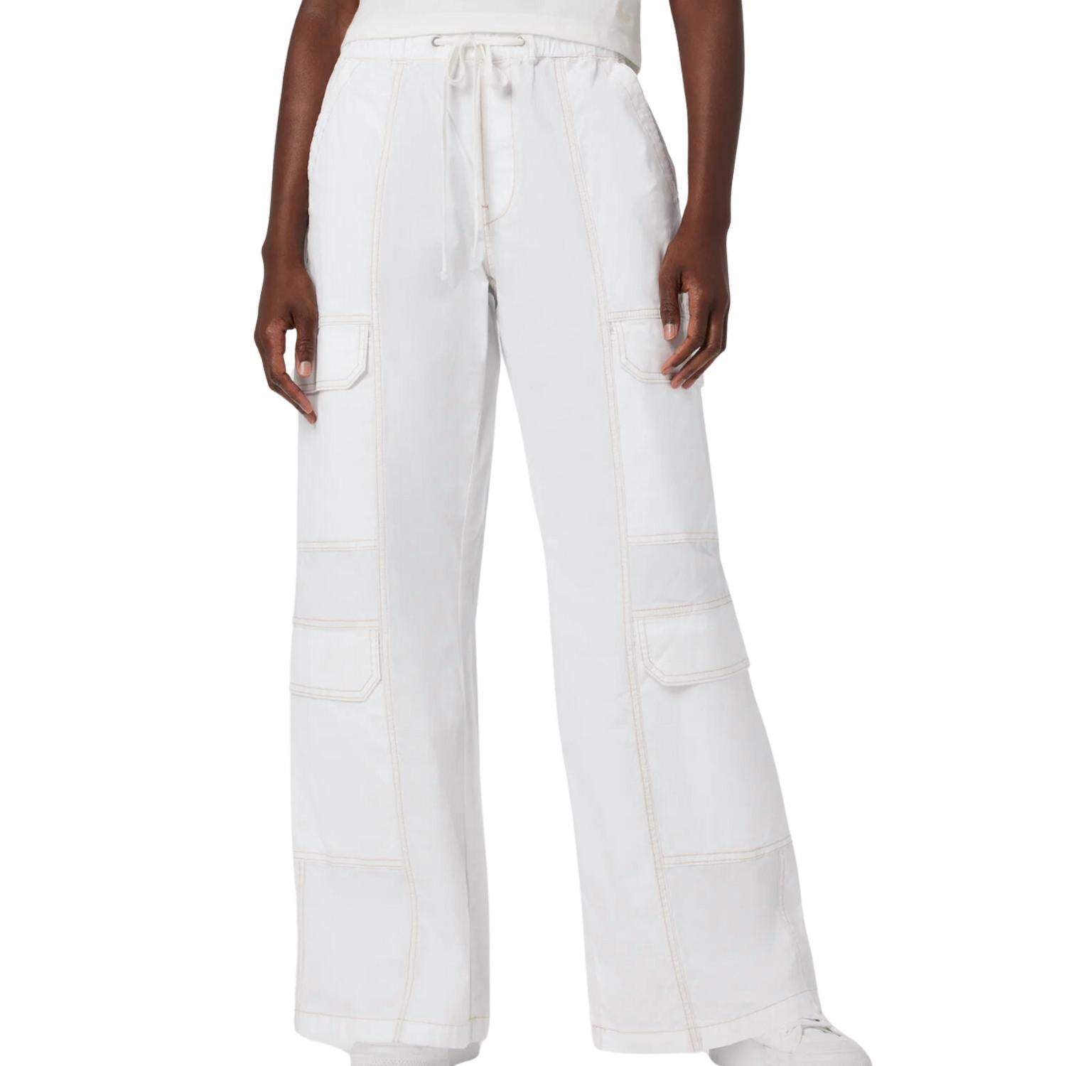 Hudson - Women's Drawstring Parachute Wide Leg Cargo Pant